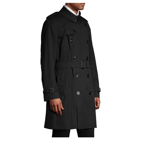 NEW Mens Burberry Kensington Trench Coat - Picture 2 of 6